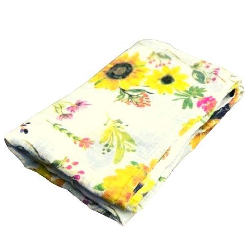 Sunflower Swaddle Blanket