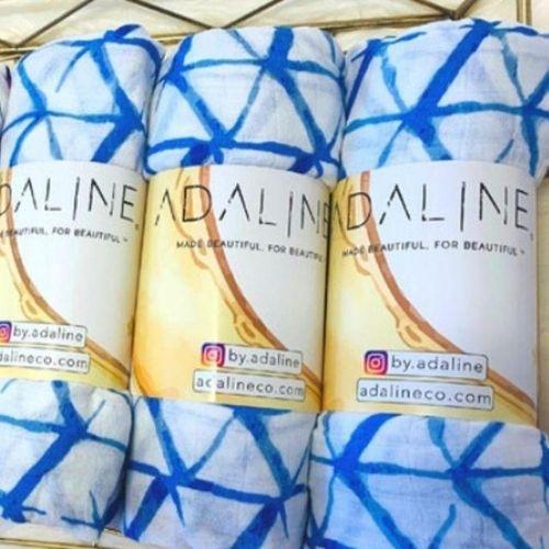 Blue Swaddle Blanket
