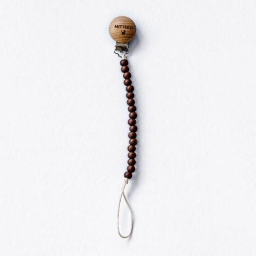 Chocolate Pacifier Clip