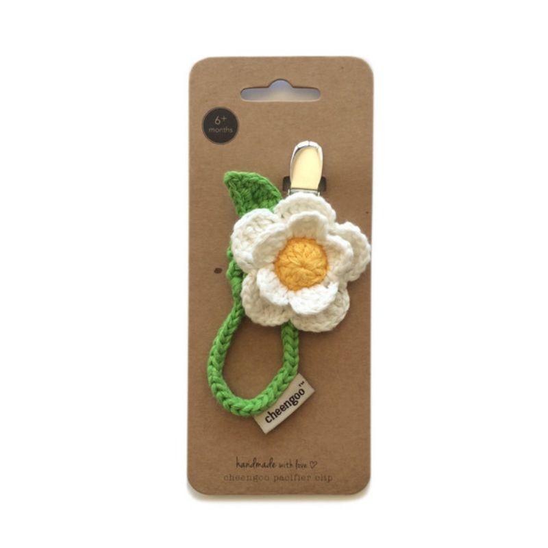 Daisy Pacifier Clip