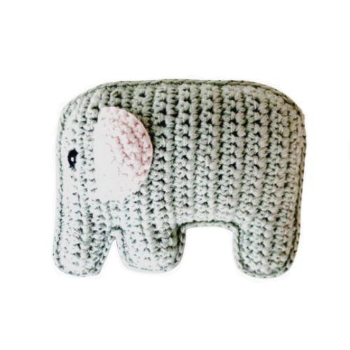 Elephant Rattle - Teal