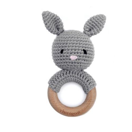 Rabbit Teether & Rattle