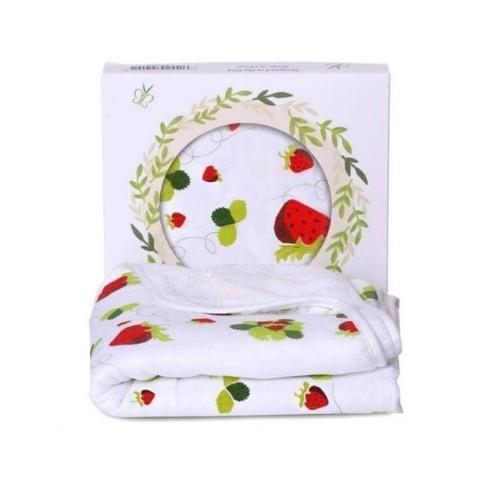Strawberry Hooded Towel