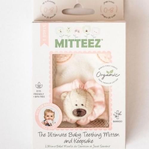 Teething Mitten  Pink