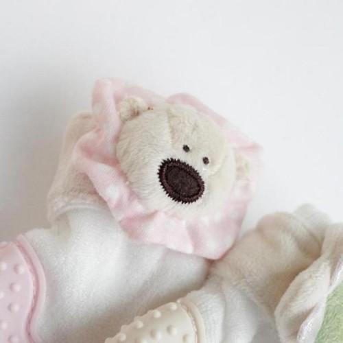 Teething Mitten  Pink