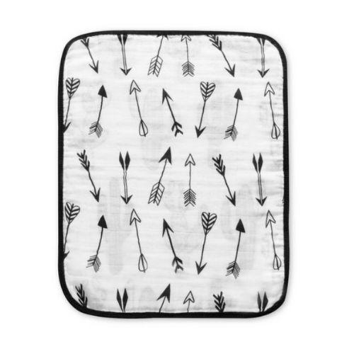Reversible Cactus Arrows Burp Cloth