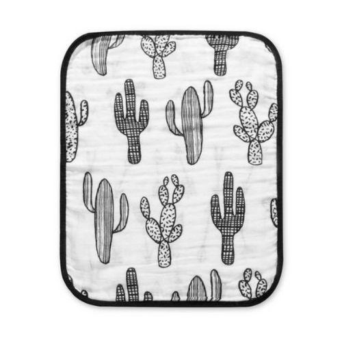 Reversible Cactus Arrows Burp Cloth