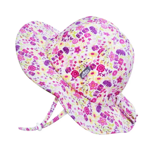 Multi Flowers Floppy Hat