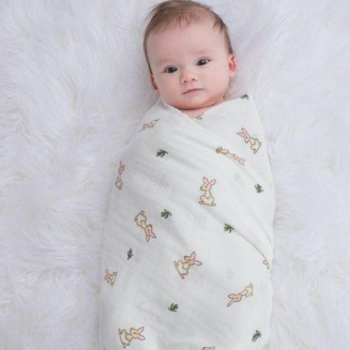 Kangaroo Organic Cotton Muslin Swaddle