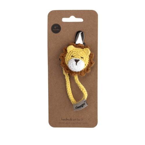 Lion Pacifier Clip