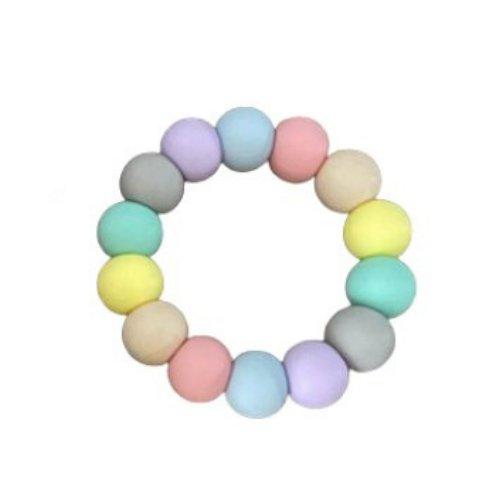 Pastel Silicone Teething Ring