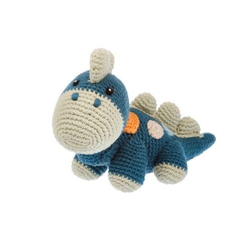 Blue Dino Rattle