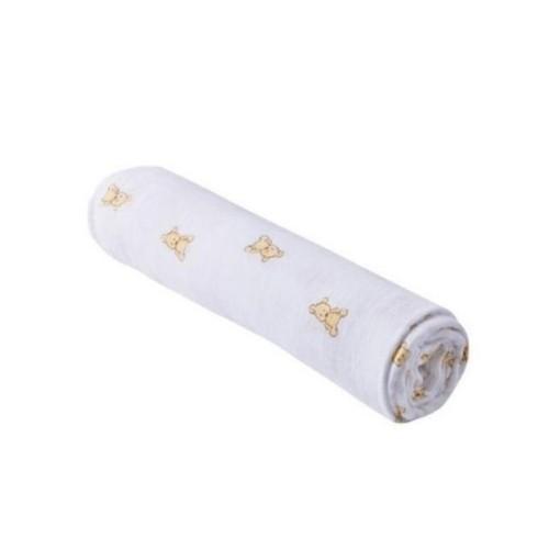 Teddy Bear Swaddle Blanket