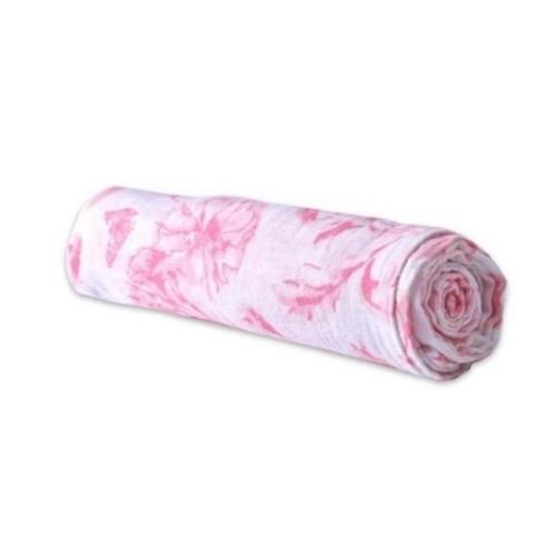 Pink Butterfly Swaddle Blanket