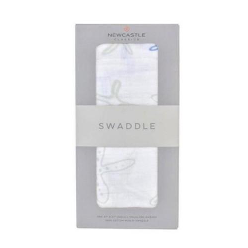 Starfish Swaddle Blanket