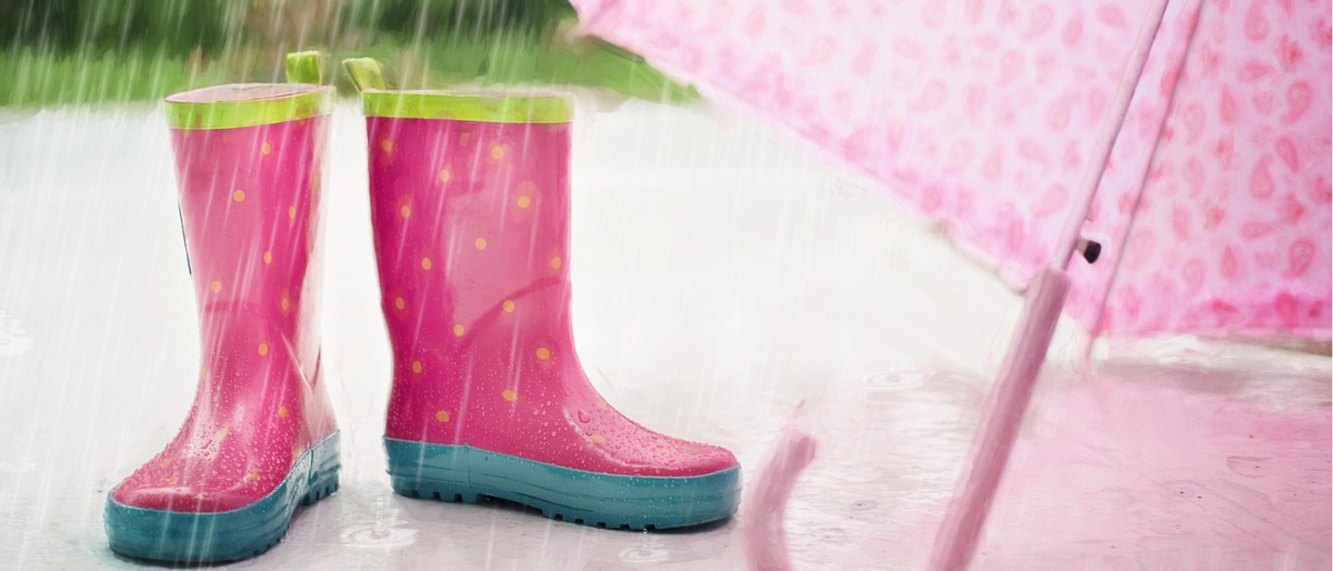 Pink Rain Boots