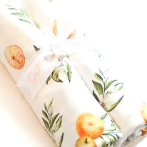 Tangerine Swaddle Blanket