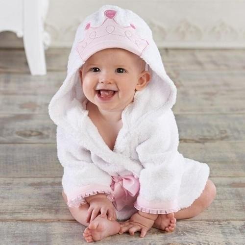 Princess Hooded Bath Robe