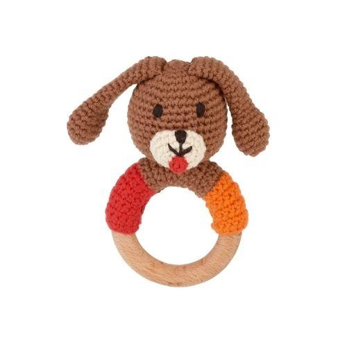 Puppy Teething Ring Rattle