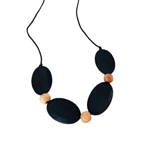 Flat Oval Teething Necklace